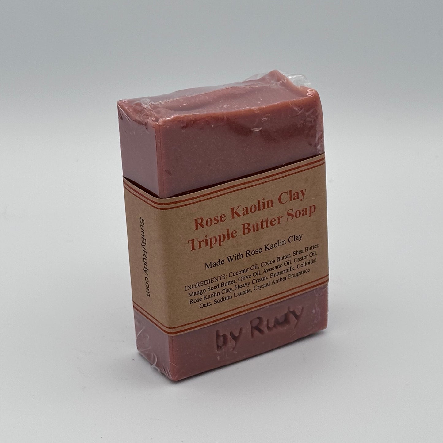 Rose Kaolin Clay Tripple Butter Soap