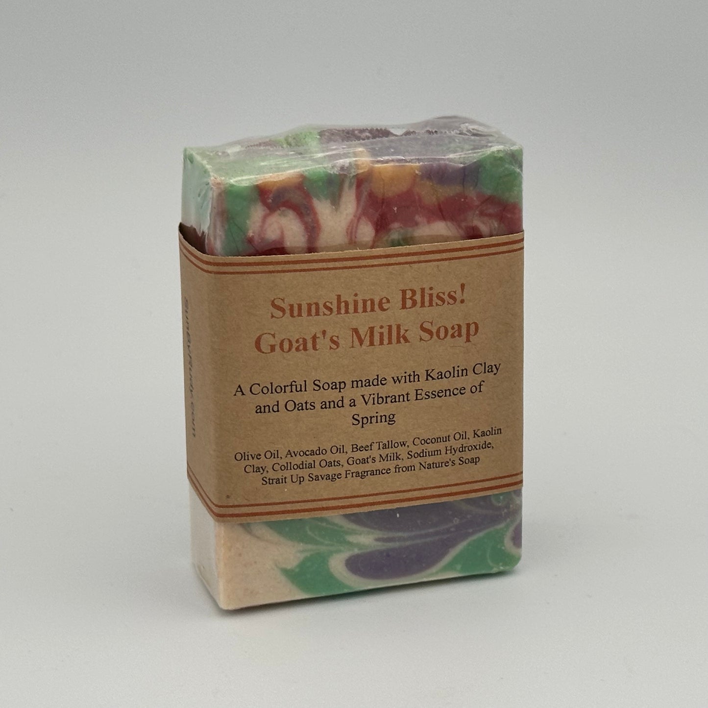 Sunshine Bliss! Goat's Milk Soap