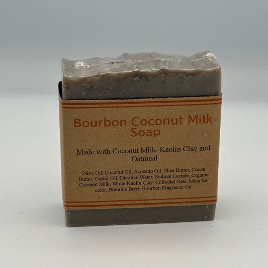 Bourbon, Oats & Coconut Milk Soap